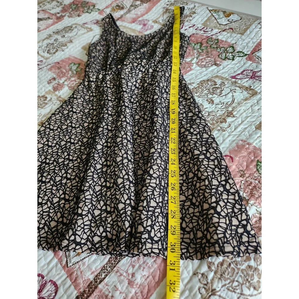 Love Culture Women's Sleeveless‎ Cocktail Dress Open Back Knee Length Black XS